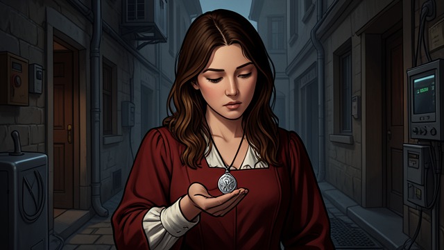 The Amulet’s Promise from "The Hunchback of Notre Dame". A Token of Return A condition attached Esmeralda carries an amulet said to help her find her parents if she remains chaste.