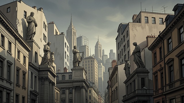 A Modern City of Plaster from "The Hunchback of Notre Dame". A Broken Physiognomy Many centuries mixed The narrator sees modern Paris as a collection of architectural fragments without a unified historical character.