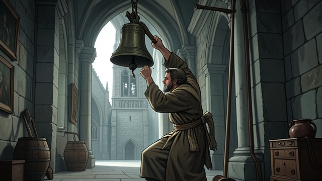 The Bellringer from "The Hunchback of Notre Dame". The Cathedral’s Keeper A new vocation Claude Frollo makes Quasimodo bellringer of Notre-Dame.