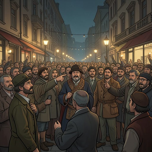 The Feast’s Shifting Spectacle from "The Hunchback of Notre Dame". This supporting thread follows how the Feast of Fools redirects public attention from formal theater to living spectacle and social satire.