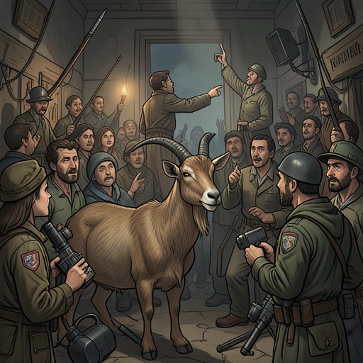 Djali, the Learned Goat from "The Hunchback of Notre Dame". This supporting thread traces Djali’s performance from popular entertainment to incriminating evidence and, finally, survival with Gringoire.
