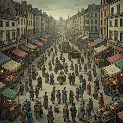 The City as a Social Machine from "The Hunchback of Notre Dame". This supporting thread follows how the geography and institutions of medieval Paris channel characters toward encounter, conflict, and punishment.