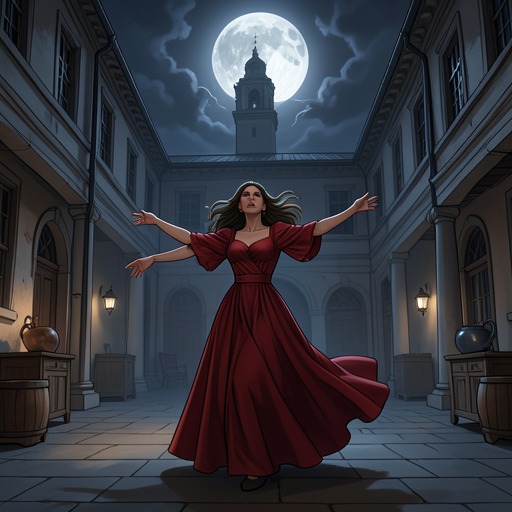 The Unreturned Waters of Love from "The Hunchback of Notre Dame". This emotional thread traces Esmeralda’s idealized love for Phoebus from rescue and enchantment to abandonment and death.