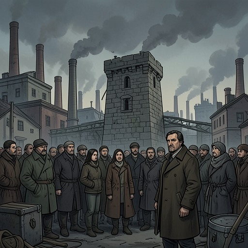 The Crowd and the Crown from "The Hunchback of Notre Dame". This conflict-thread follows the political pressure between popular revolt, fragmented jurisdictions, and Louis XI’s effort to centralize power.