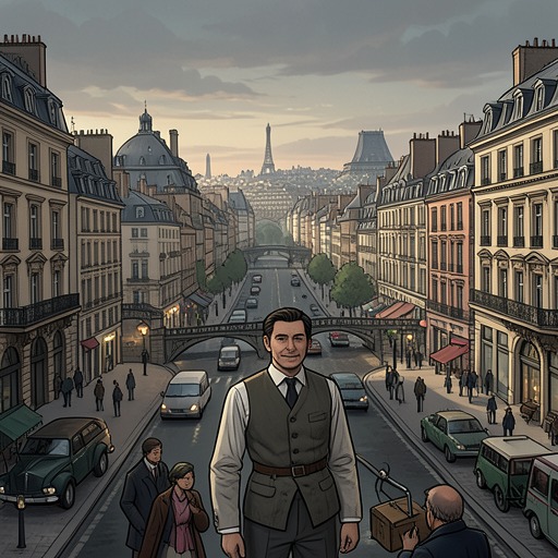 Paris Remembered in Stone from "The Hunchback of Notre Dame". This thematic thread follows the narrator’s portrait of Paris as a historical record whose physical fabric is continually transformed and erased.