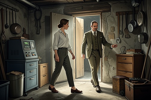 Werner and Marie-Laure leave Saint-Malo during the ceasefire from "All the Light We Cannot See". Werner and Marie-Laure leave Saint-Malo during the ceasefire in a brief interval between bombardment and an uncertain future.