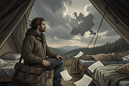 Werner’s death from "All the Light We Cannot See". Werner’s death comes not in a battle but in the quiet aftermath of combat, as he walks out of a sick tent and onto a mine planted by his own army.