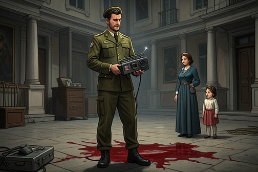 Shootings during the Vienna apartment raid from "All the Light We Cannot See". The Shootings during the Vienna apartment raid begin as a technical pursuit and end in the deaths of civilians.