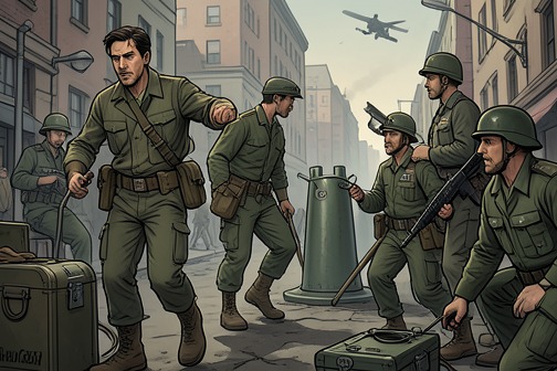 Etienne carries out a resistance mission and is arrested from "All the Light We Cannot See". Étienne LeBlanc’s resistance mission turns his technical knowledge into an urgent, dangerous act of service during the siege of Saint-Malo.