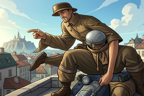 Warsaw Uprising from "All the Light We Cannot See". The Warsaw Uprising is presented as an ongoing revolt by the Polish Home Army, one sign that the war’s momentum may be shifting.
