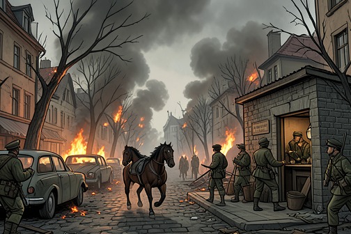 The Siege of Saint-Malo from "All the Light We Cannot See". The Siege of Saint-Malo turns the city into a place where military violence and occupation rule press upon ordinary life at once.
