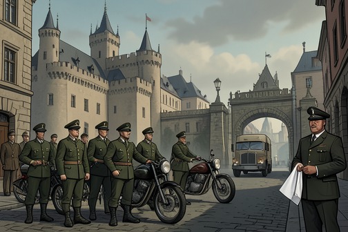 German occupation of Saint-Malo from "All the Light We Cannot See". The German occupation of Saint-Malo turns a polished military arrival into a tightening system of control over the town’s streets, homes, communications, and…
