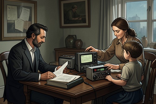 Saint-Malo's mandatory radio surrender from "All the Light We Cannot See". Saint-Malo’s mandatory radio surrender turns an administrative notice into a test of what can be silenced, what must be given up, and what can still be hidden.