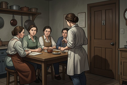 The women of Saint-Malo organize resistance from "All the Light We Cannot See". The women of Saint-Malo organize resistance through practical, coordinated acts that turn the routines of occupied life into opportunities for disruption.