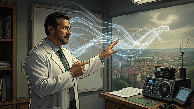 Waves in the Air from "All the Light We Cannot See". Waves in the Air Invisible signals Werner imagines radio waves moving through walls and over towns, carrying messages no eye can detect.