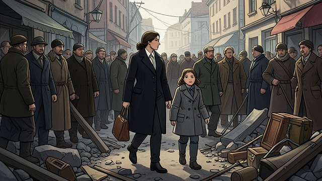 The Flight West from "All the Light We Cannot See". The Flight West Flight from Paris As France collapses, Daniel takes Marie-Laure away from Paris through a terrified crowd at Gare Saint-Lazare.