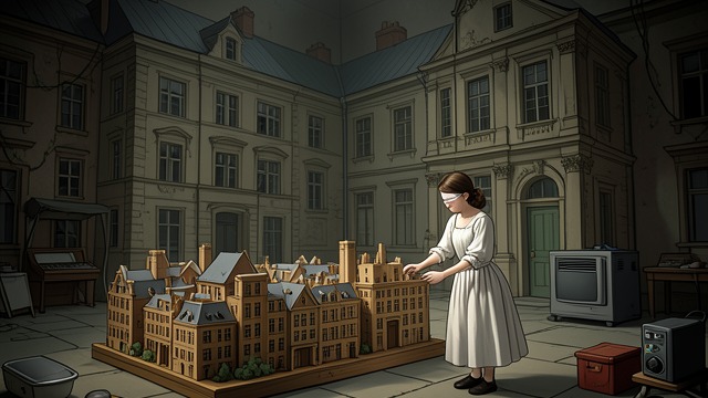 A House Made Navigable from "All the Light We Cannot See". A House Made Navigable New refuge Marie-Laure arrives at Number 4 rue Vauborel, a tall unfamiliar house belonging to Etienne LeBlanc.