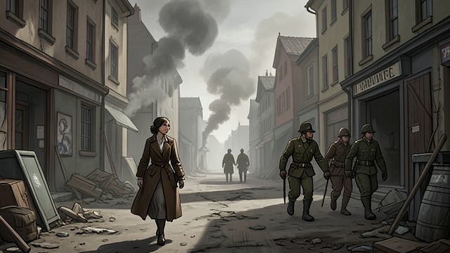 A Fragile Liberation from "All the Light We Cannot See". A Fragile Liberation Leaving the ruins Werner and Marie-Laure leave separately during the cease-fire.