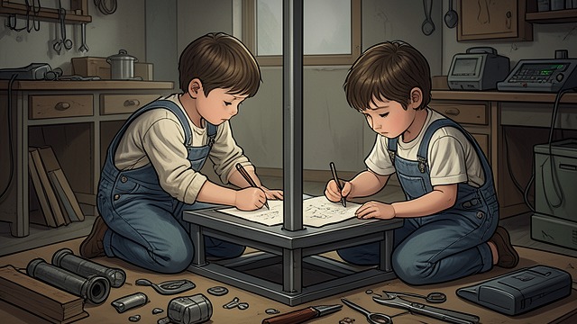 A Childhood Team from "All the Light We Cannot See". A Childhood Team Shared invention Werner and Jutta explore the mining district together, draw imagined cities, and repair a radio from discarded parts.