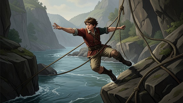 The Leap into the School from "All the Light We Cannot See". The Leap into the School Proving himself Werner completes the physical examination’s dangerous final jump and gains admission to Schulpforta.