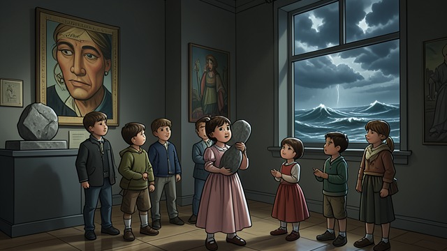 A Story Behind Doors from "All the Light We Cannot See". A Story Behind Doors The legend A museum guide tells children that the Sea of Flames brings survival to its keeper and calamity to loved ones.