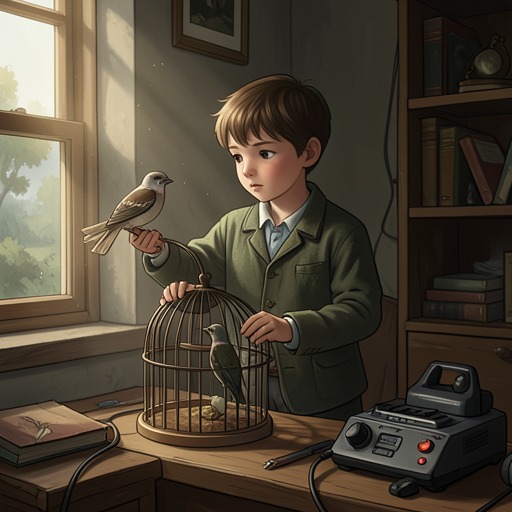 Frederick’s Lost and Found Voice from "All the Light We Cannot See". This flow follows Frederick’s love of birds, his persecution at school, and a late, fragile return to speech.