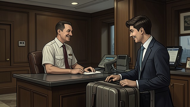 A Friendly Welcome from "Chowringhee". The Mentor Appears Recognition Sata Bose welcomes Shankar warmly and immediately begins teaching him the demands of reception work.