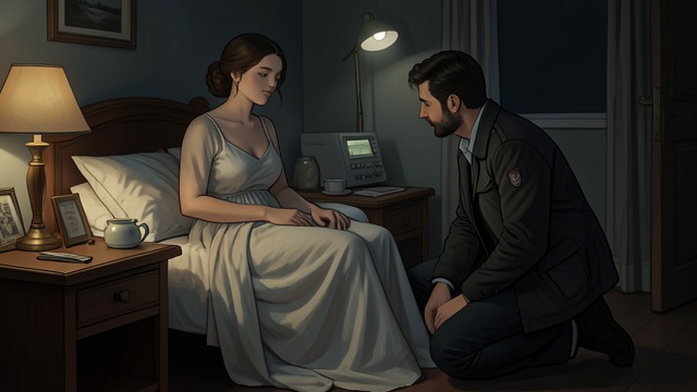 Connie's Mother's Charge from "Chowringhee". A Promise at the Bedside Request Before dying, Connie’s mother asks Harry to obey his younger sister.