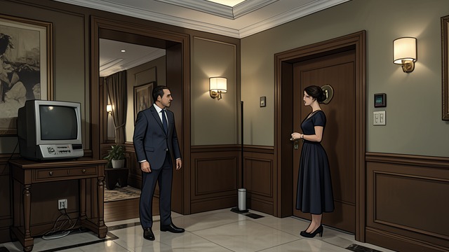 A First Introduction from "Chowringhee". A Distant Colleague Contact Shankar learns that Karabi Guha manages Agarwalla’s permanent guest suite.