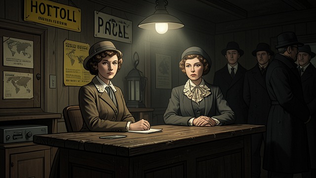 Hobbs's Story from "Chowringhee". The Barmaids' History Evidence Hobbs shows an old advertisement announcing Marian Booth and Jane Grey, whose movements were controlled by hotel rules.
