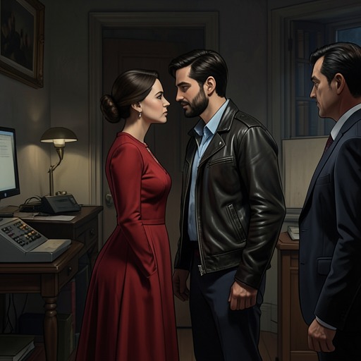Connie and Harry's Conflict from "Chowringhee". This flow traces the escalating tension between Harry’s protective jealousy and Connie’s need to work, culminating in their choice to leave together.