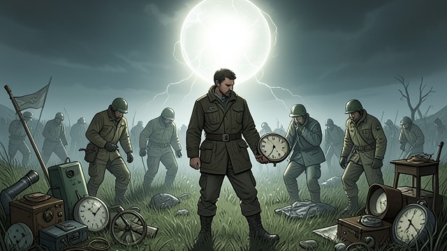 The Paused Scene from "Life After Life". A World Held Still Frozen Rescuers The man recalls the rescuers remaining in the same positions after what seemed like an extended review.