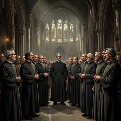 The Ministry’s Divided Response from "Life After Life". This flow traces supportive, skeptical, and hesitant ministerial responses as Moody argues that religious meaning and earthly responsibility need not conflict.