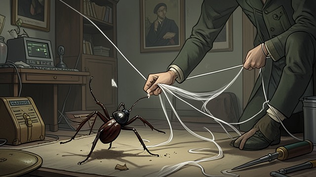 The Spider’s Claim from "The Adventures of Maya the Bee". Courage in Action A Friend in the Web Bobbie hears Maya calling while Thekla holds her captive.