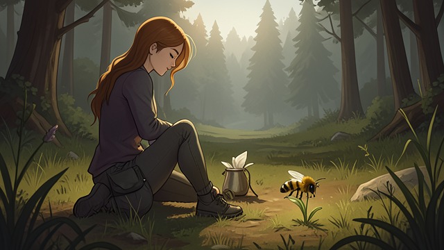 Loneliness After Wonder from "The Adventures of Maya the Bee". Joy Without Companionship A Private Memory Maya wakes knowing that her night with the sprite and the human lovers was real, but the daylight world offers no…