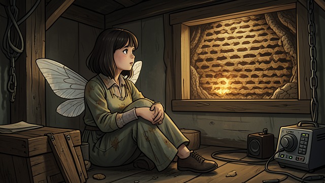 Memory of Solidarity from "The Adventures of Maya the Bee". The Hive in Memory A Community Recalled As rain keeps Maya in shelter, she imagines the bees resting together, tending cells, feeding larvae, and receiving the…