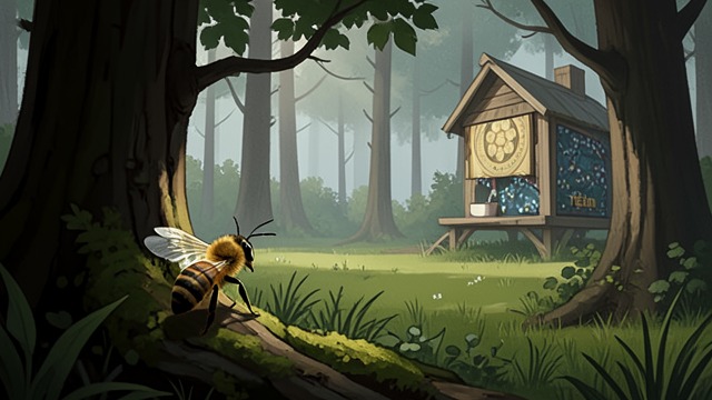 The Hive Missed from "The Adventures of Maya the Bee". Restlessness and Longing A Divided Desire Maya sometimes misses the people and useful work of her former home, and imagines returning to ask for pardon.