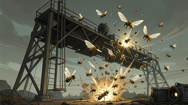The Queen’s Signal from "The Adventures of Maya the Bee". The Defense Begins A Call to Arms Helen VIII orders the bees to defend the realm.