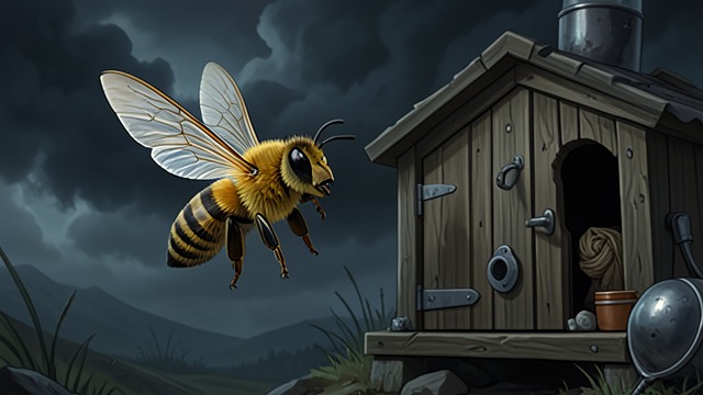 Choice for the Community from "The Adventures of Maya the Bee". A New Purpose The Home at Risk Maya hears that the Hornets intend to raid the hive, and thinks of the people she left.