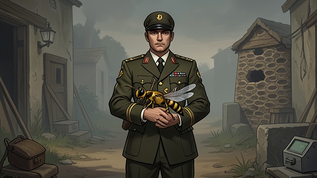 A Sentinel’s Exception from "The Adventures of Maya the Bee". Duty Against Desire Enemy Lines Complicated The sentinel admits that he is bound to orders forbidding captive bees to leave alive.