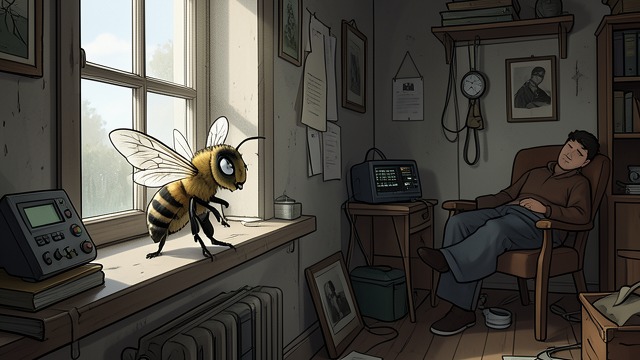 Advice from Puck from "The Adventures of Maya the Bee". A Fly’s Human World Experience and Exaggeration Puck describes houses, mirrors, and a sleeping man through the limits of a housefly’s perspective.