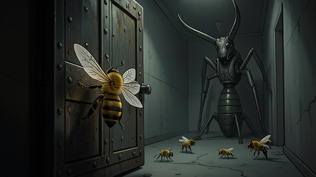 The Warning Is Shared from "The Adventures of Maya the Bee". One Bee Protects Many Knowledge Returned Home Maya risks the journey from the Hornet fortress because the danger concerns every bee in the city.