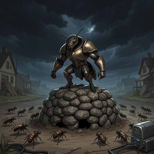 Community, Loyalty, and Power from "The Adventures of Maya the Bee". The story contrasts the hive’s coordinated service with predatory strength, arguing that collective loyalty can overcome a stronger individual enemy.