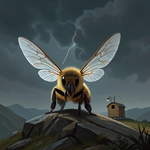 From Fear to Courage from "The Adventures of Maya the Bee". Maya’s repeated encounters with physical danger gradually reshape fear from a paralyzing response into a force she can act through for others.