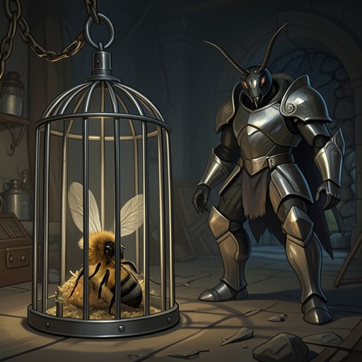 The Prison and the Escape from "The Adventures of Maya the Bee". Maya’s capture reveals the Hornets’ planned invasion, and her negotiation with the sentinel turns a hidden threat into a chance to save the hive.
