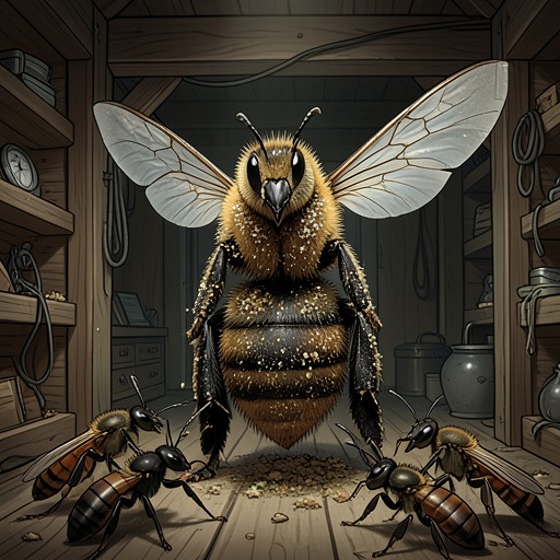Helen VIII’s Leadership Under Attack from "The Adventures of Maya the Bee". Helen VIII’s calm response to the invasion threat becomes a test of command, tactical judgment, and the authority to recognize Maya’s service.