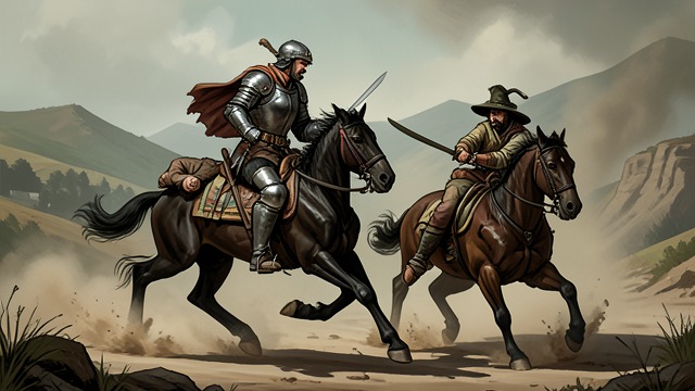 Captured by Narváez from "Diana". Captured by Narváez A clash on the road Rodrigo de Narváez and his men encounter Abindarráez while he rides toward Jarifa.