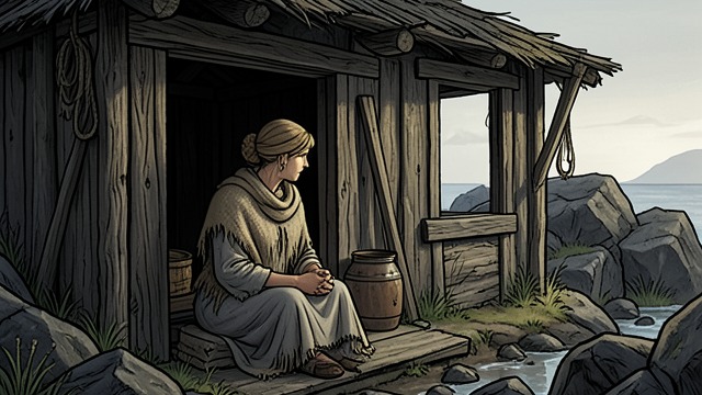 A House Left Behind from "Diana". A House Left Behind Flight after shock After witnessing what she believes are the deaths of Arsileo and Arsenio, Belisa abandons her family home.