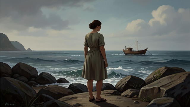 Belisa’s Retreat from "Diana". Belisa’s Retreat Withdrawal as a decision Belisa leaves her home and chooses a remote island after believing Arsileo and Arsenio are dead.
