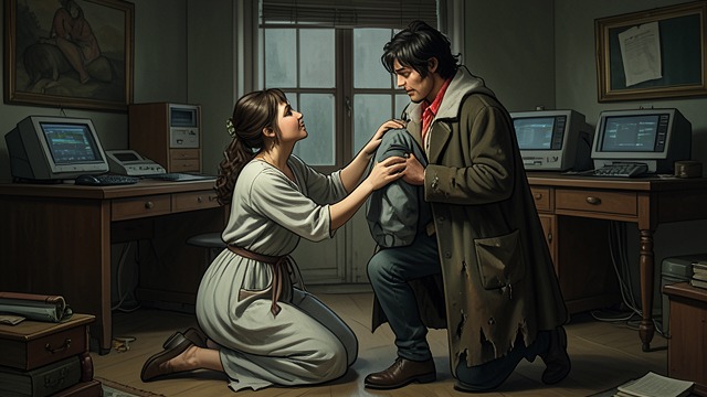 A Rescue Before Recognition from "Diana". A Rescue Before Recognition Love acts before acknowledgment Felismena saves Don Félix without first receiving recognition or apology.